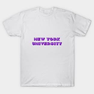 New York glitter lettering T-Shirt